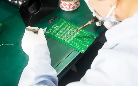 Benchtop Fiber Optic Test Equipment Production Workshop