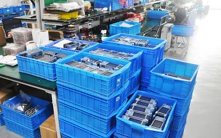 Handheld Fiber Optic Test Equipment Production Workshop