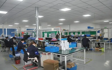Handheld Fiber Optic Test Equipment Production Workshop